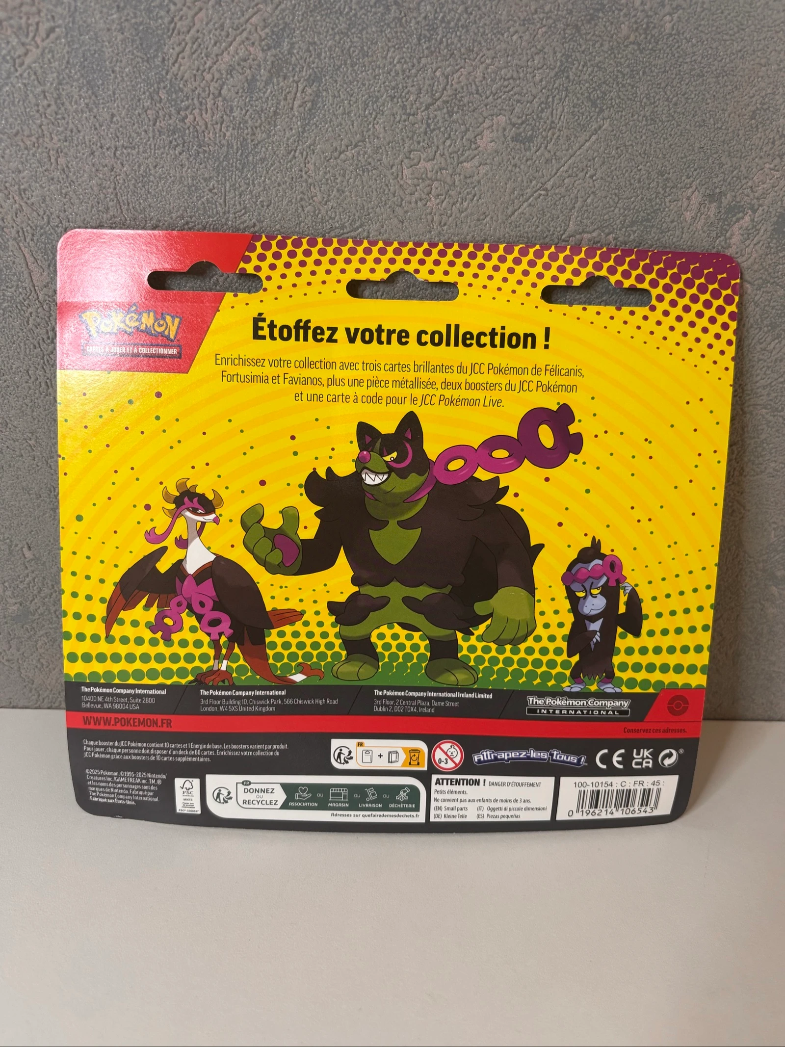Carta Pokémon Duopack Felicanis EB09+EV01 nova selada – photo 2